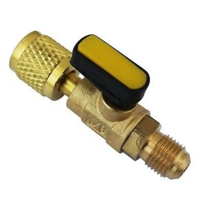 Rubinetto in Ottone 1/2 ACME sx x 5/16 SAE M per Bombole R32